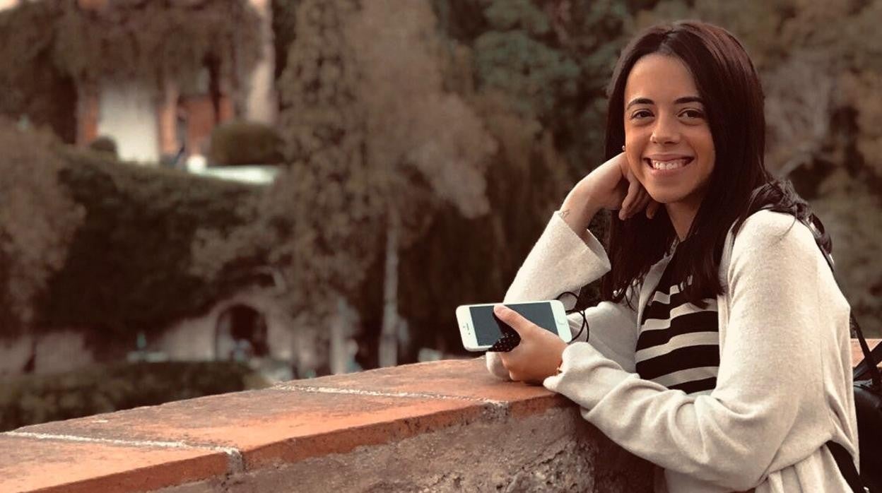 Laura Frutos en una foto cedida a ABC antes de que sufriera el coronavirus y sus secuelas