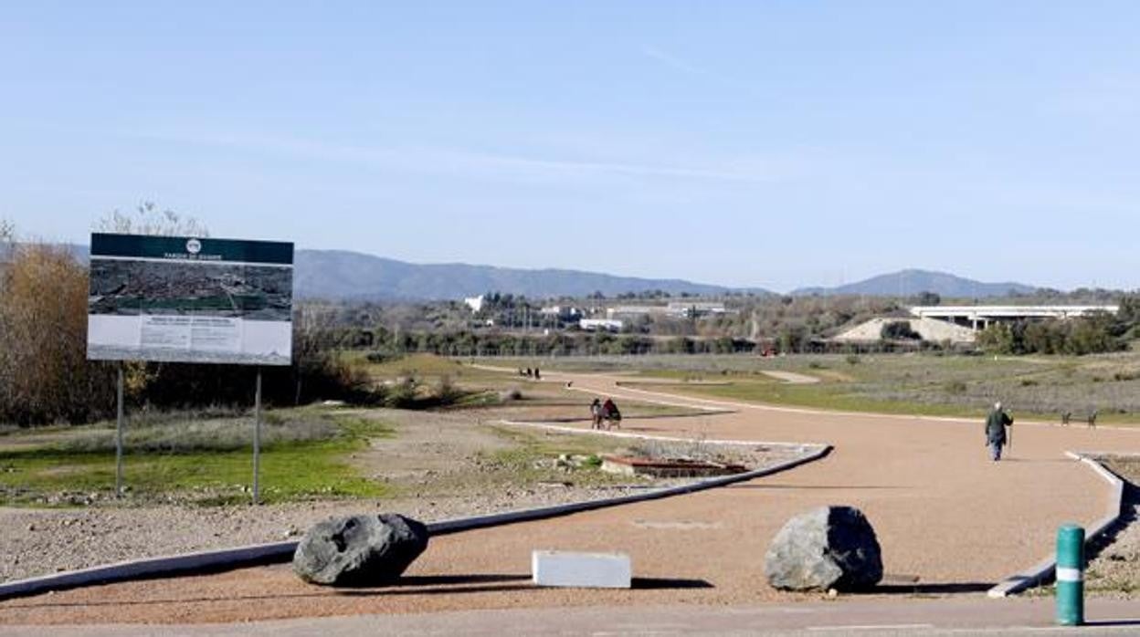 Parque de Levante, sufragado con los fondos Feder y el Ayuntamiento