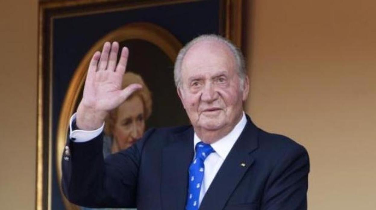 El rey emérito don Juan Carlos de Borbón