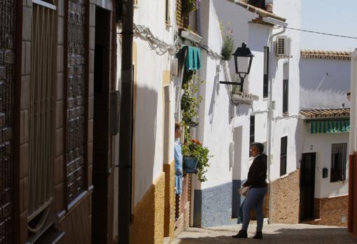 Una calle de Hornachuelos