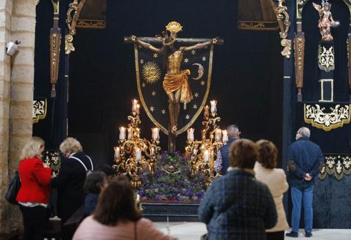 Cristo del Remedio de Ánimas, en San Lorenzo