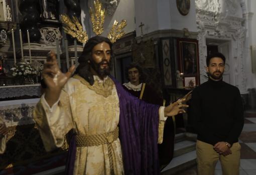 Juan Jesús López, vestidor de Sagrada Cena