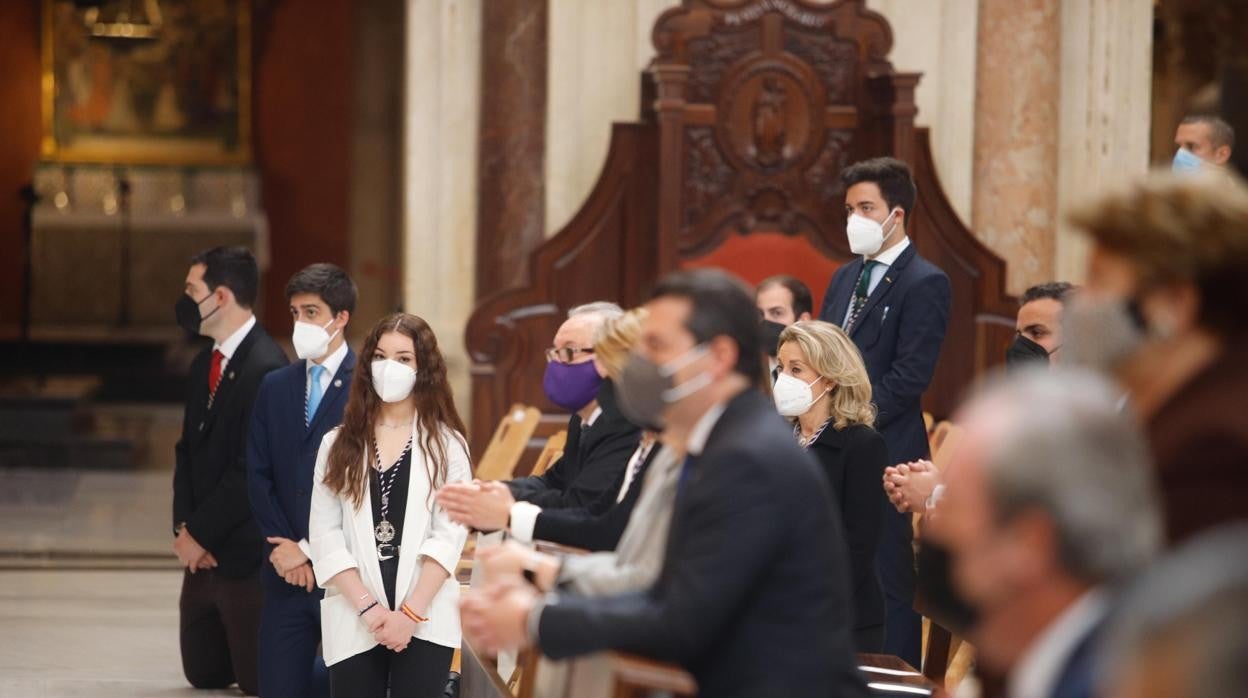 Acto litúrgico de las cofradías en la Catedral de Córdoba