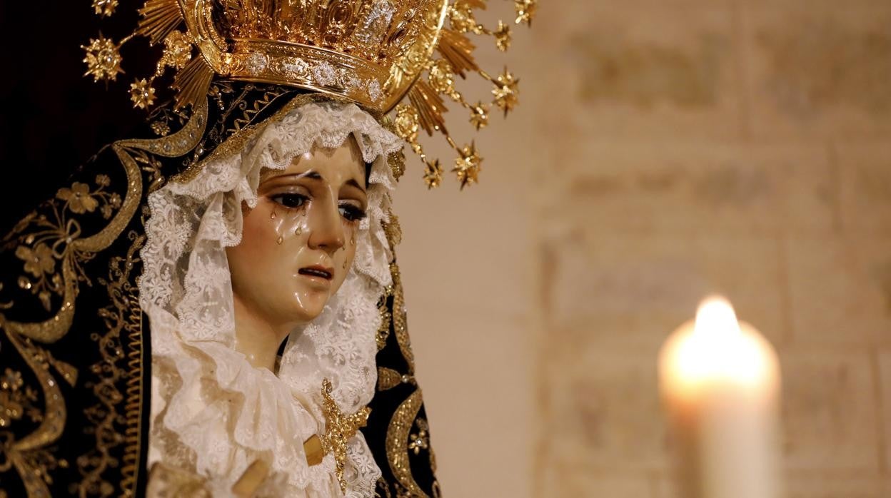 La Virgen de las Lágrimas, en San Pedro