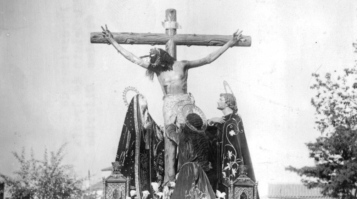 El Cristo de Gracia, en el año 1935