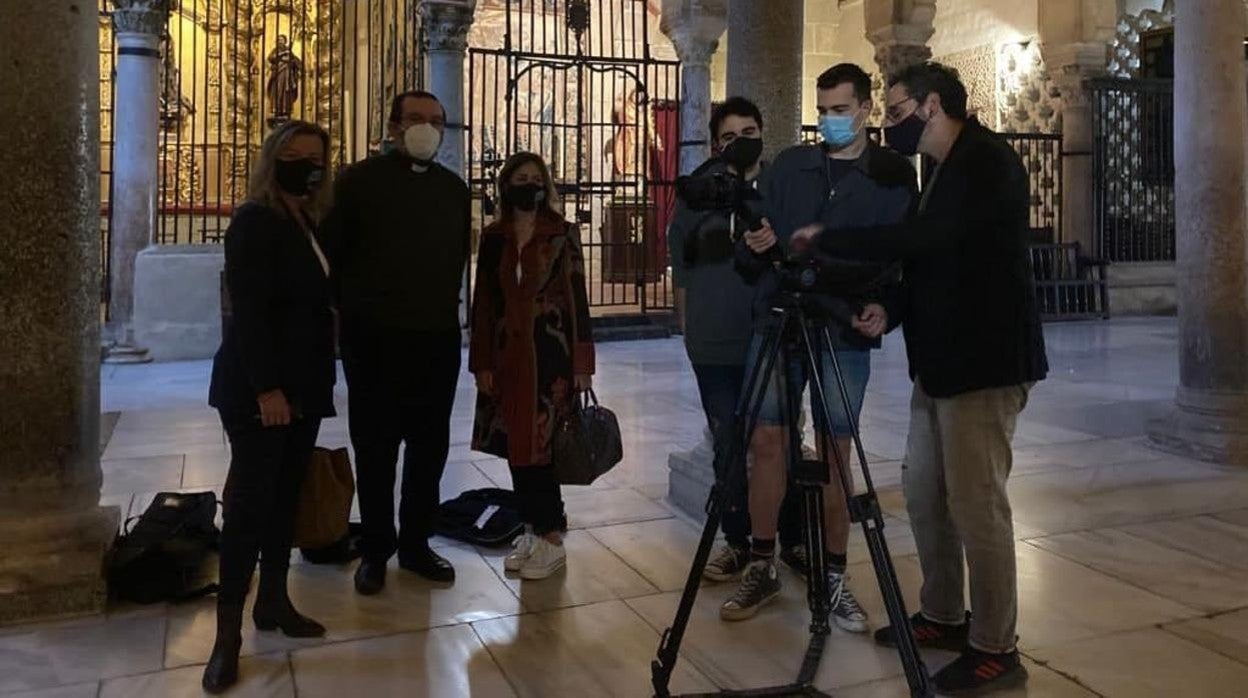 Rodaje en la Mezquita