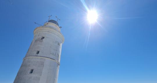 Imagen del faro de Tarifa