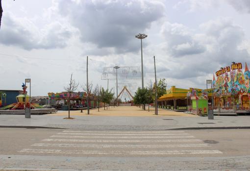 Panorámica del recinto ferial de Lucena