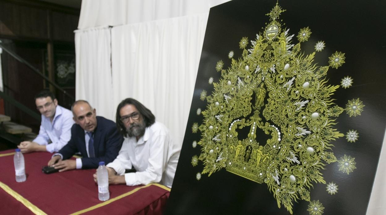 Presentación del diseño de la nueva corona de la Virgen de la Esperanza