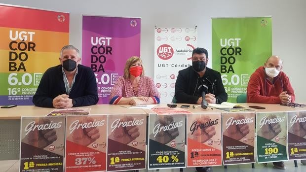 UGT Córdoba consigue el 40 por ciento de los representantes sindicales de la provincia