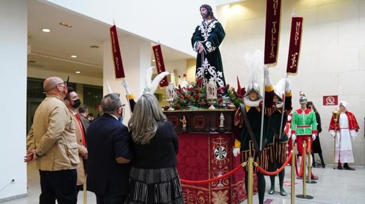 Nuestro Padre Jesús Cautivo de España, expuesto en Salamanca