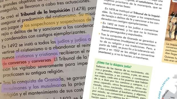 Andalucía cambiará el criterio de selección de libros de texto tras la polémica de «judíos y judías»