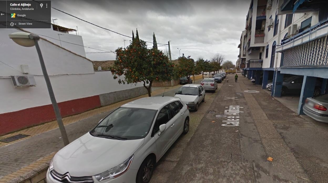 Calle Aljibejo, donde se ha producido el suceso