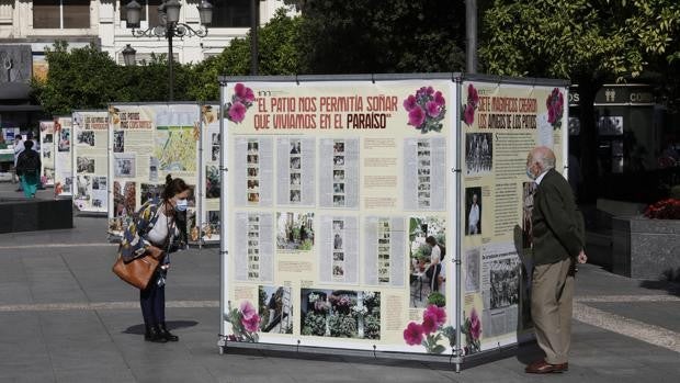 Patios de Córdoba 2021 | La historia de la fiesta, en una exposición de paneles como un libro ilustrado