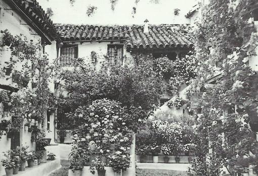 Patio de Badanas 15 cuando consiguió en 1967 el primer premio por décima vez, que sería también la última.