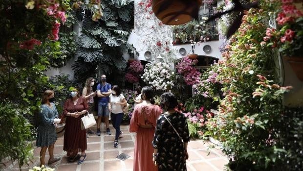 El número de visitantes a los Patios de Córdoba roza los 40.000 el primer sábado del festival