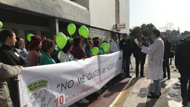 La plataforma 'No me quites mi hospital' pide de nuevo que se cree el Infantil en el Reina Sofía de Córdoba