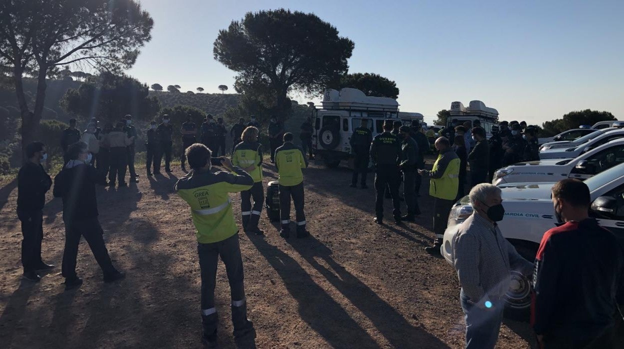 Batida en la sierra de Adamuz en busca del vecino desaparecido desde 2016