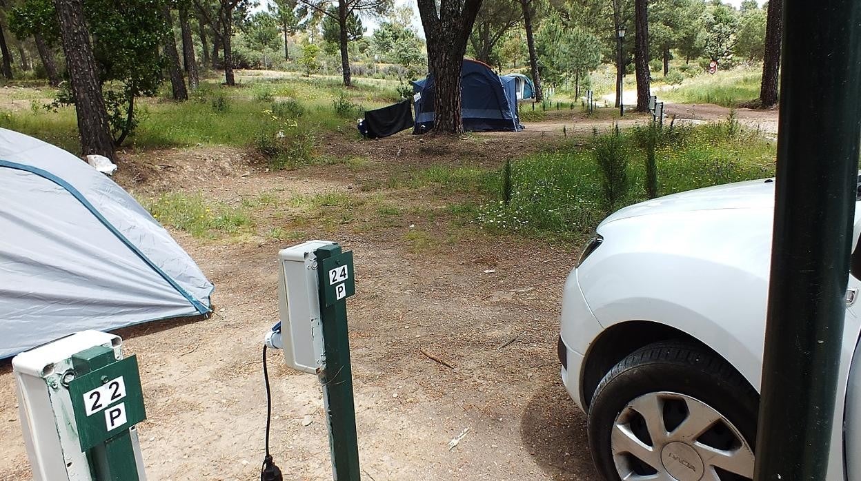 Instalaciones de la 'zona Campers'