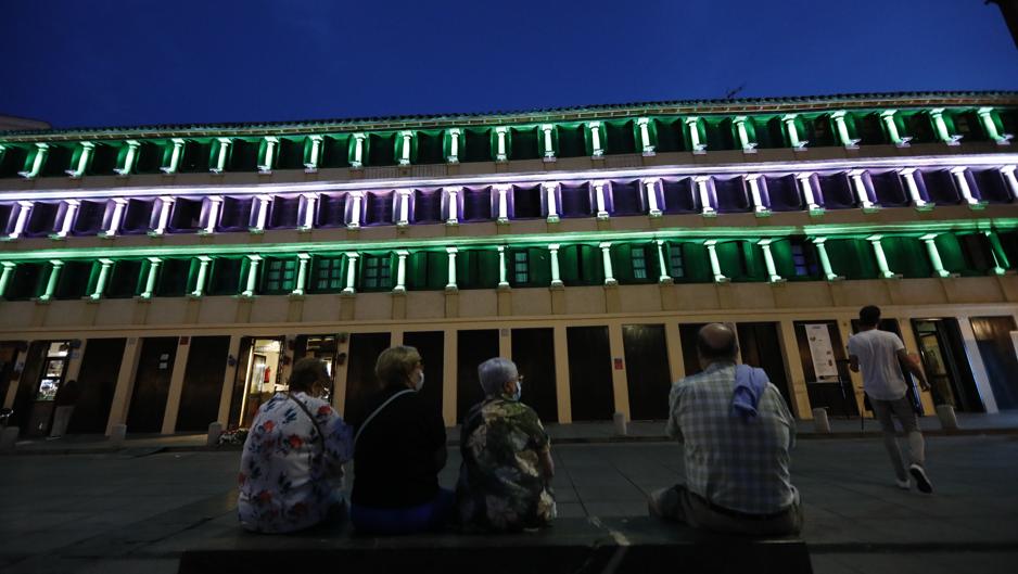 #IluminaCórdoba se estrena en Casa de Doña Jacinta en la plaza de la Corredera
