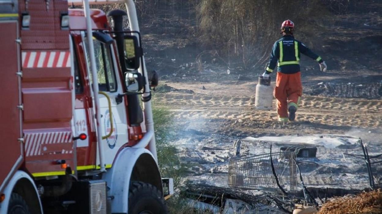 Bomberos del Consorcio Provincial de Huelva