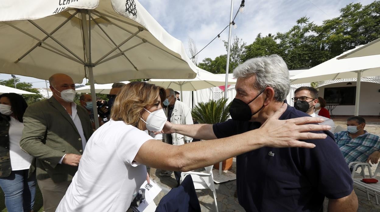 Susana Díaz, en el acto de Córdoba