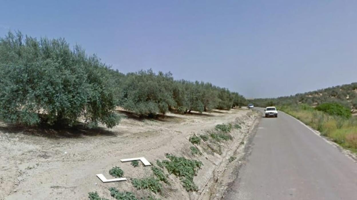 Carretera por la que circulaba el vehículo antes del accidente