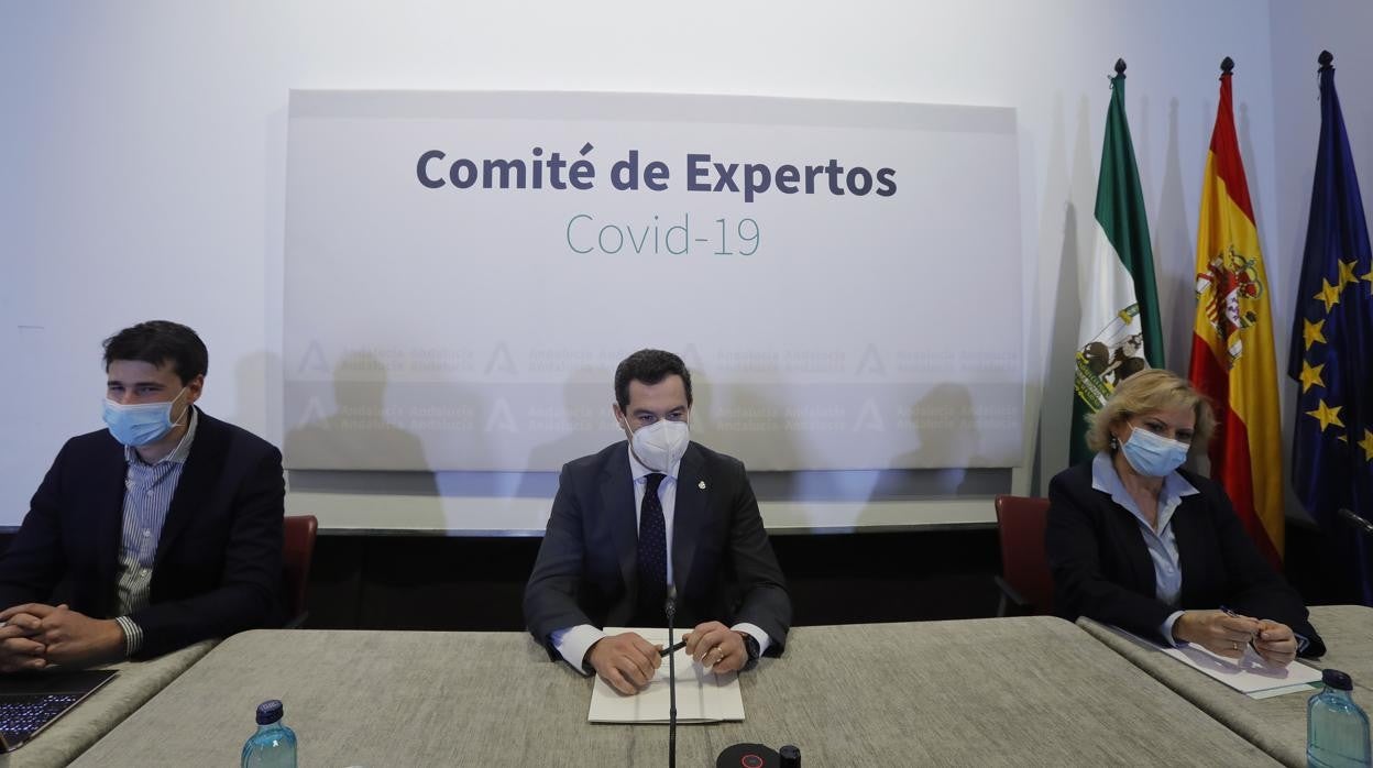 Reunión del comité de expertos de Andalucía