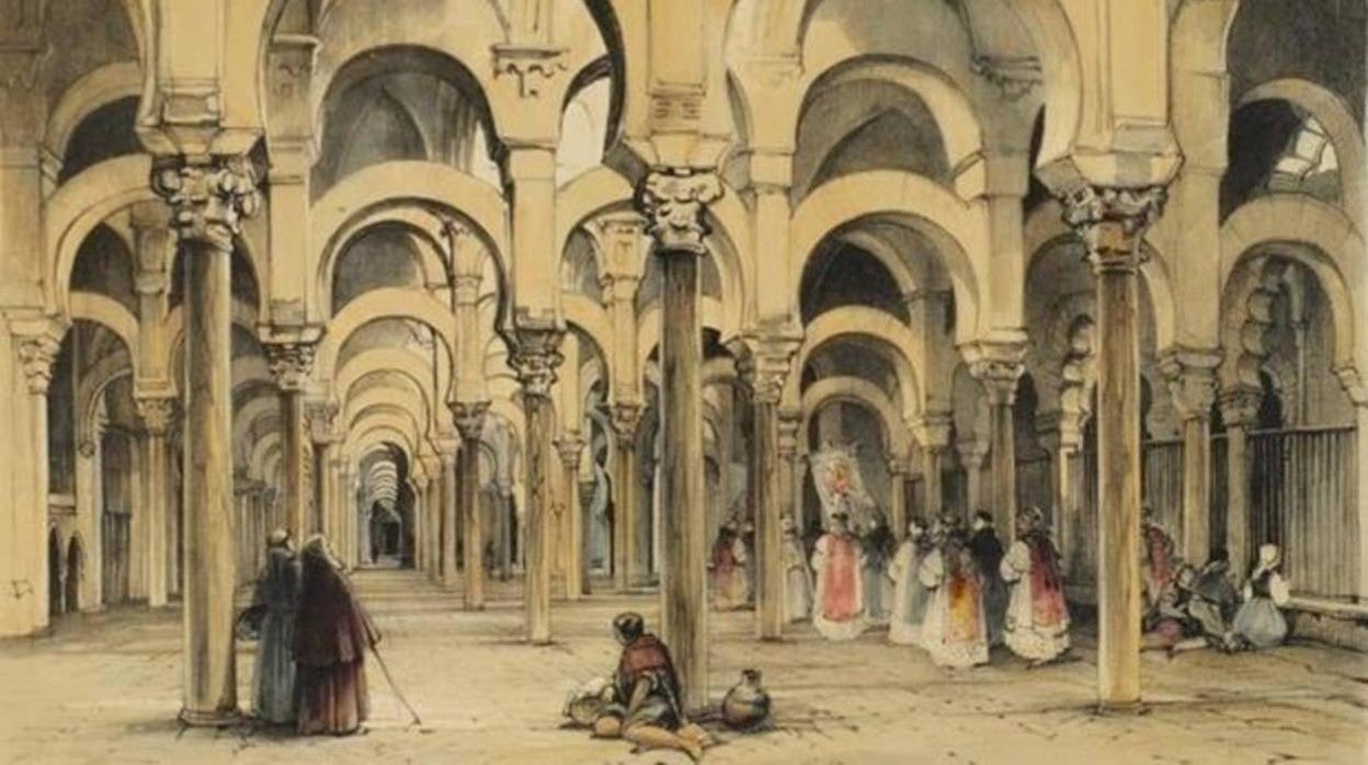 Mezquita de Córdoba», de John Frederic Lewis, impreso en 1836