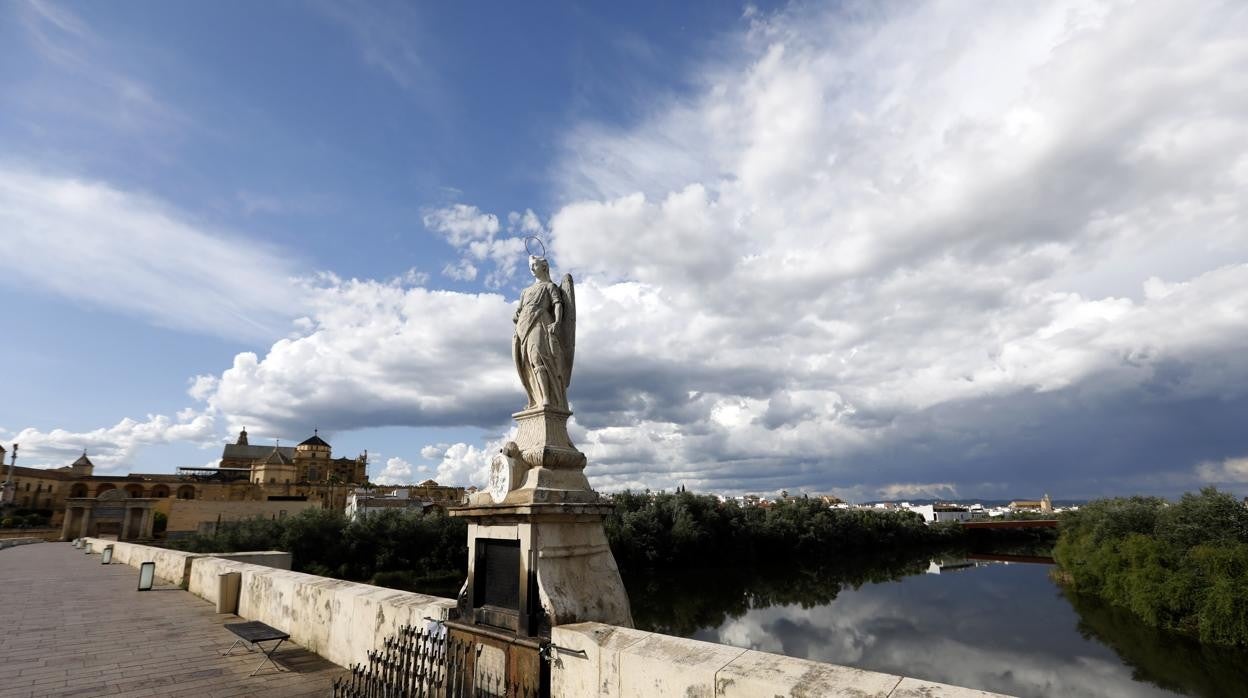 Nubes sobre Córdoba en una imagen de archivo