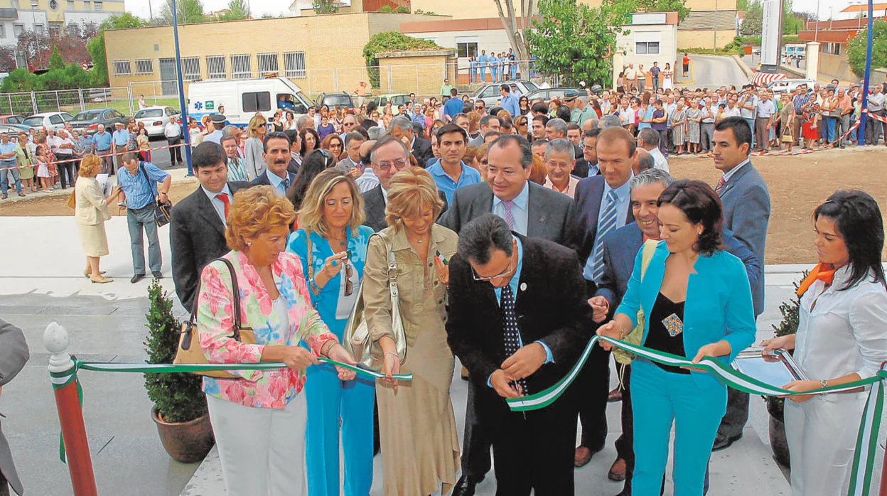 Un momento de la inauguración oficial del teatro El Silo de Pozoblanco