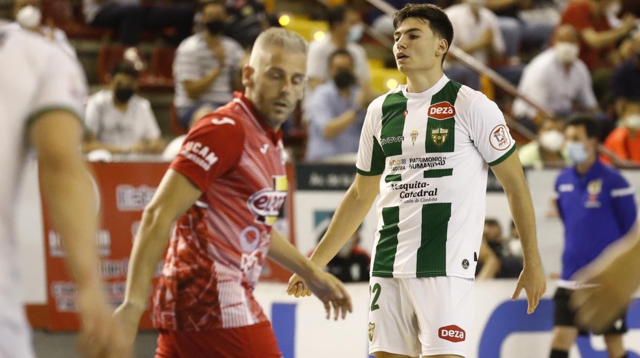 Ricardo y Miguelín, que podrían ser compañeros la próxima temporada, en el Córdoba-ElPozo