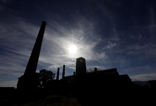 Vista parcial del Cerco Industrial de Peñarroya-Pueblonuevo