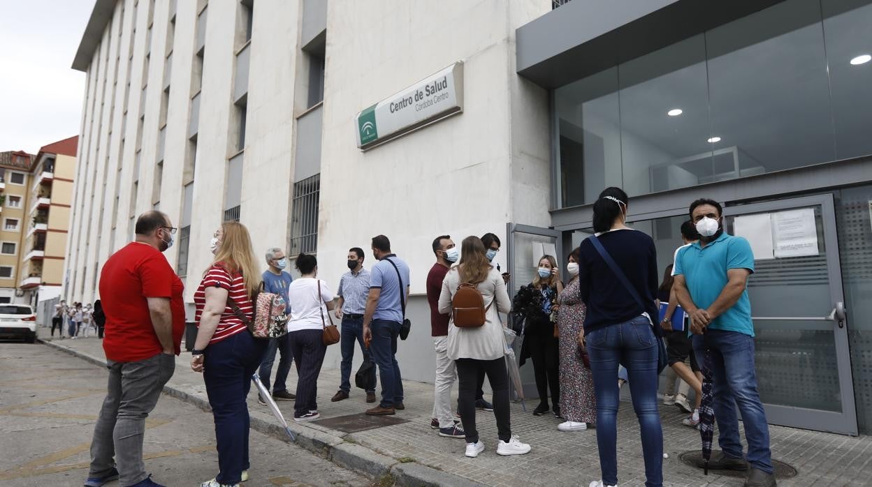 Centro de Salud de la Avenida de América en la campaña de vacunación, el pasado 5 de junio