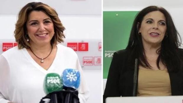 Susana Díaz, ausente también en la reunión para cambiar los cargos del grupo parlamentario del PSOE andaluz