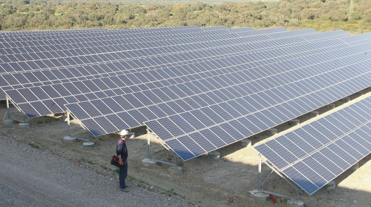 Planta de energía solar en Córdoba