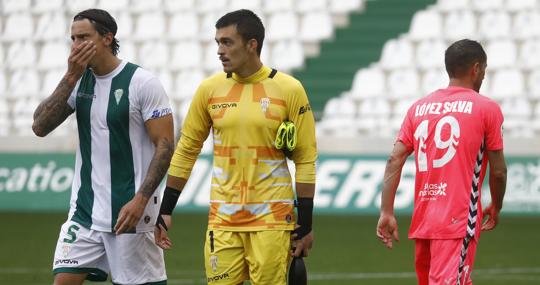 Edu Frías, al final del partido ante el Tamaraceite