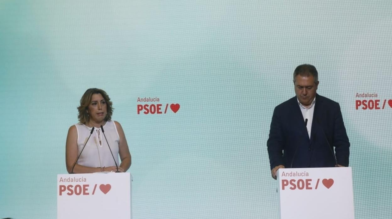 Juan Espadas y Susana Díaz