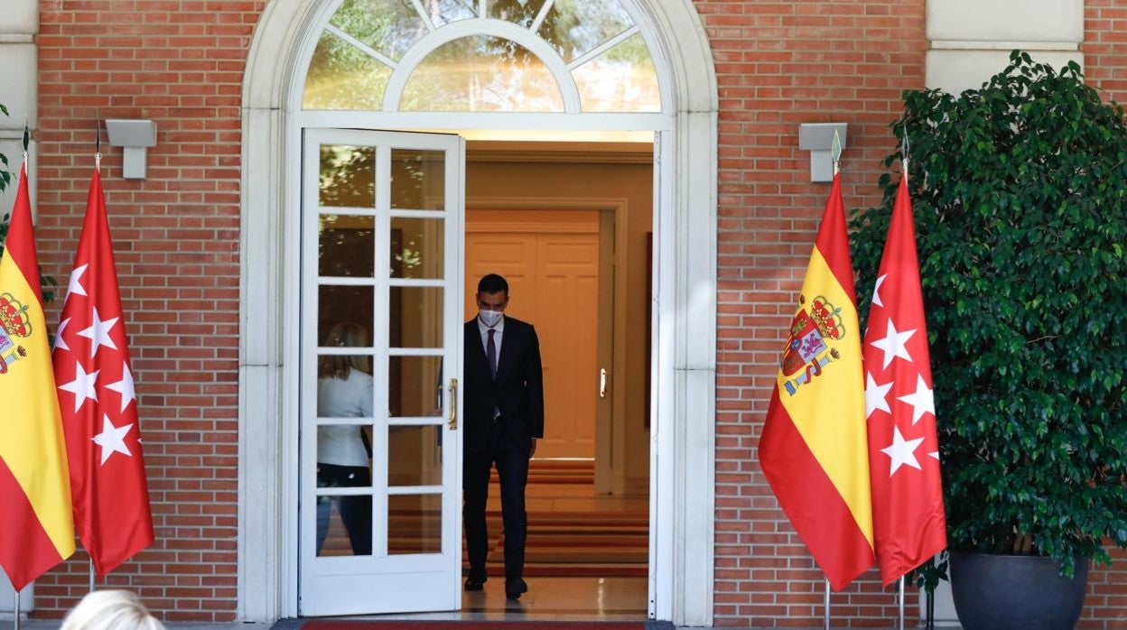 El presidente del Gobierno, Pedro Sánchez