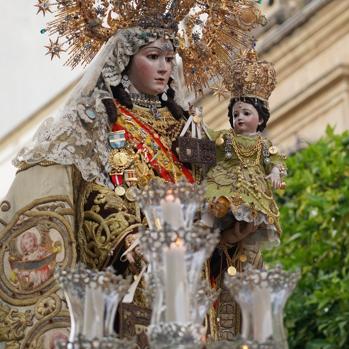 Imagen de la Virgen del Carmen de Jerez