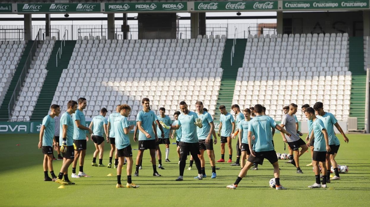 Primer entrenamiento del Córdoba CF