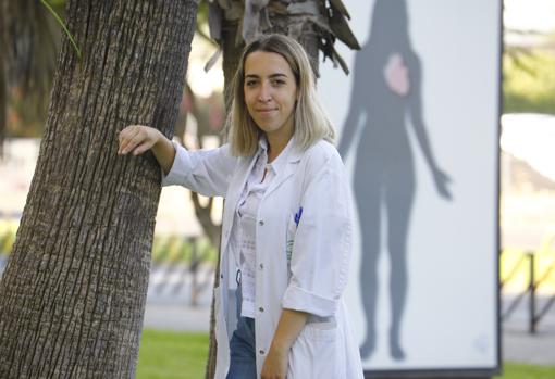 Alba Quirós es malagueña y estudió la carrera en Zaragoza