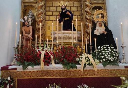 El Amarrado. Nuestro Padre Jesús de la Oración en el Huerto y la Candelaria, de luto