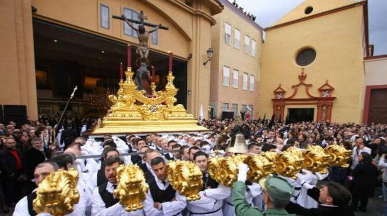 Cristo de la Buena Muerte, una de las imágenes que iban a participar en la procesión