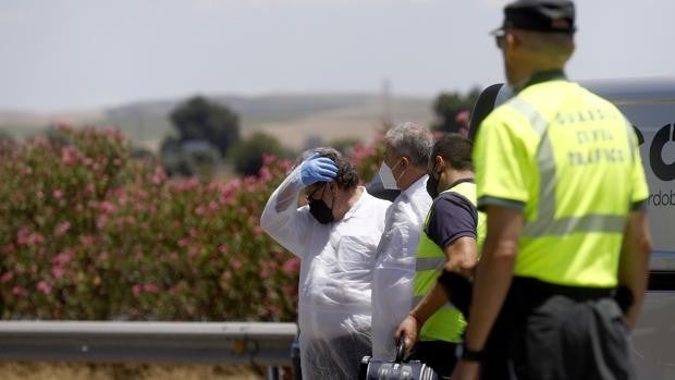 Muere un hombre de 54 años en un accidente de moto en la A-479 a su paso por Aracena