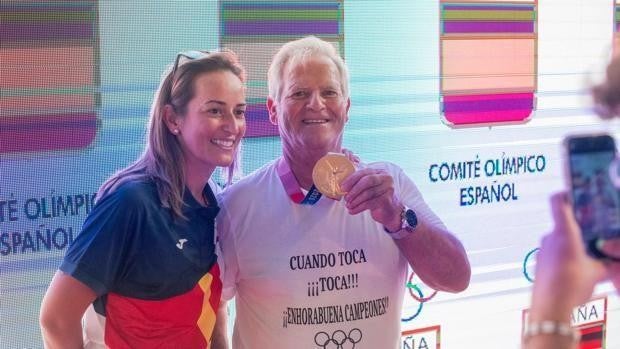 Baena rinde homenaje a la tiradora Fátima Gálvez, oro en Tokio