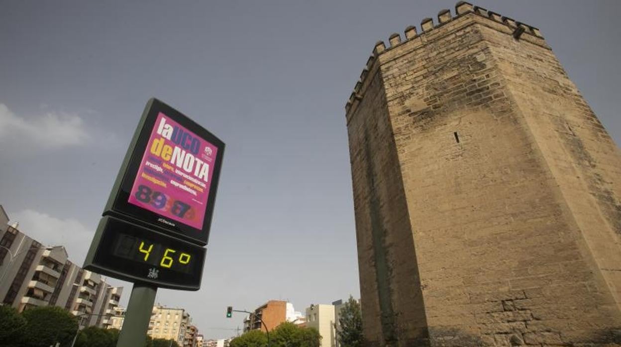 Ola de calor en Córdoba el pasado año