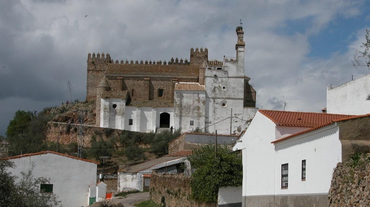 Vista del municipio de Santa Olalla de Cala, en la provincia de Huelva