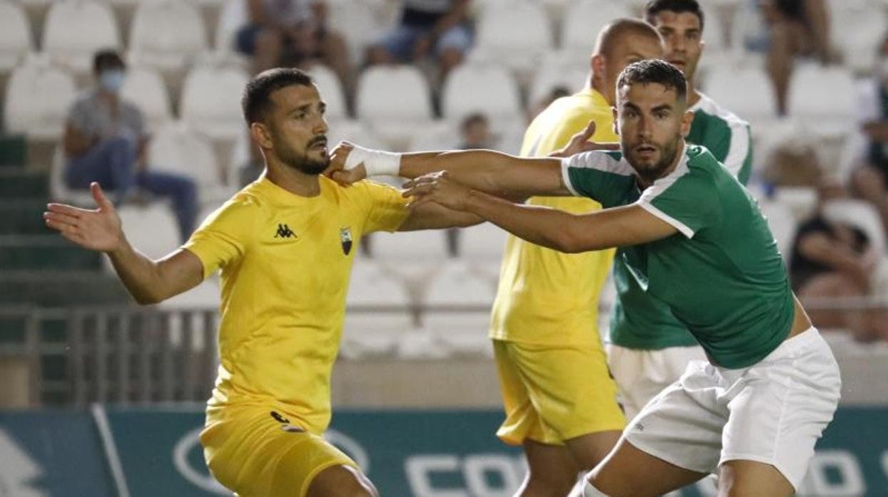 José Cruz, en el partido ante el Extremadura