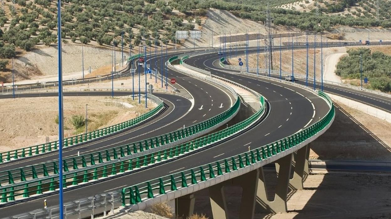 Tramo de la Autovía del Olivar